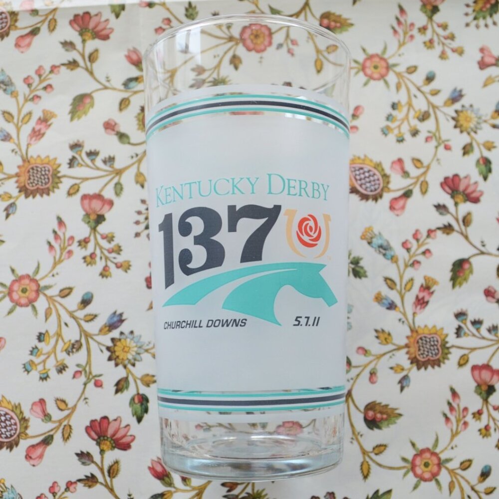Kentucky Derby 137 Drinking Glass